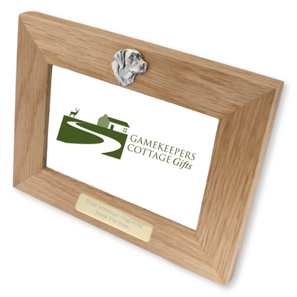 Gun Dog Wooden Photo Frame With Engraving