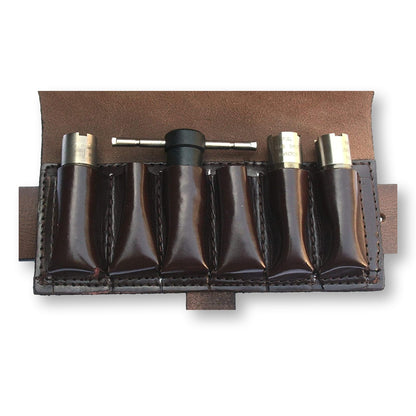 Leather Shotgun Choke & Cartridge Case Personalised