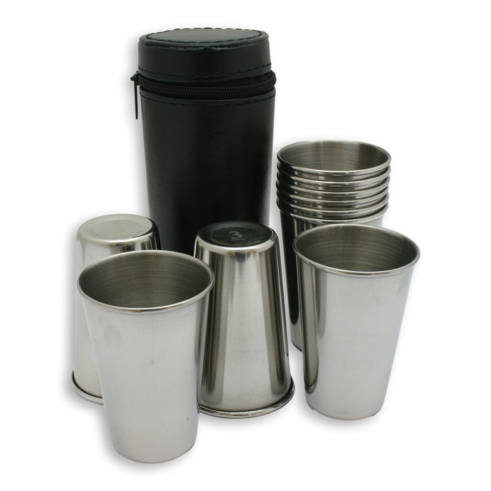 Shooting Peg Position Finder Numbered Cups 1-10 In Black Leather Case ...