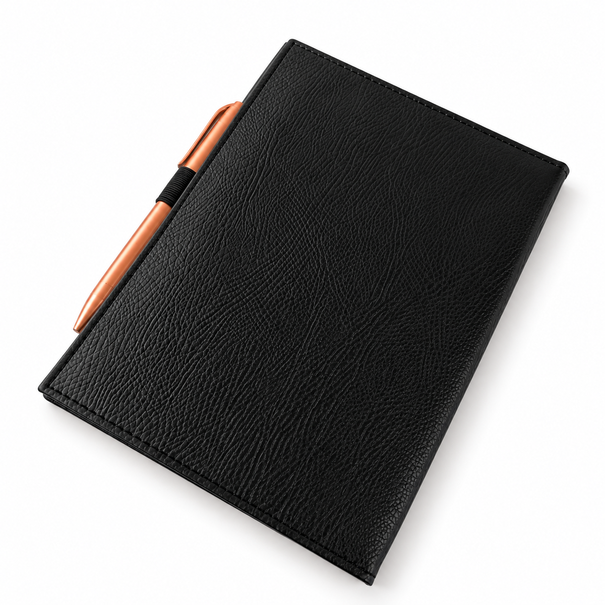 Personalised A5 Address Book with Pheasant & Gold Initials