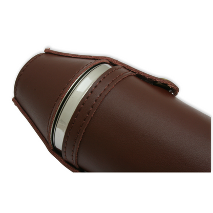 Brown Leather Flask