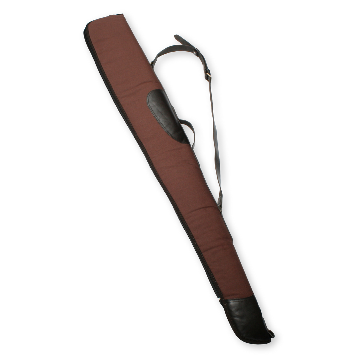 Personalised Canvas Cartridge Bag & Shotgun Gun Slip Brown