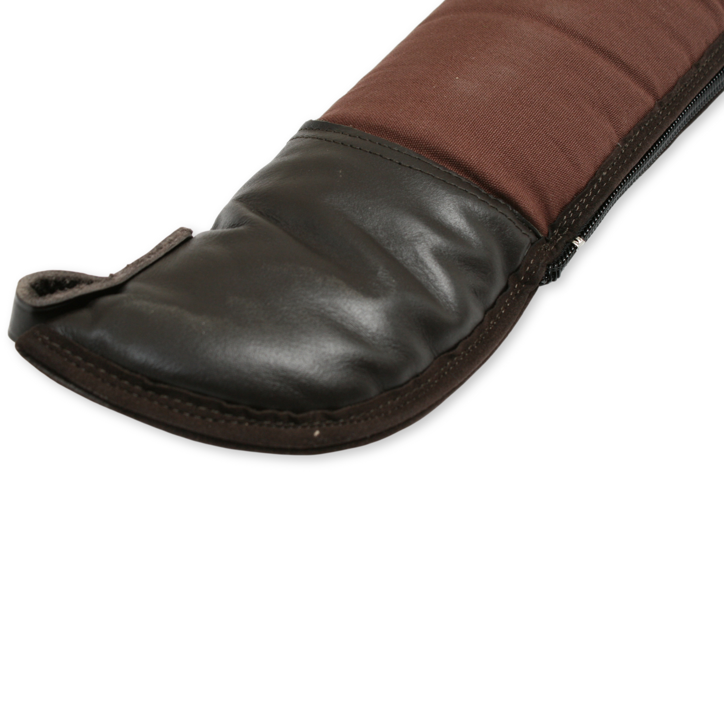 Brown Leather Gun Case With Loop
