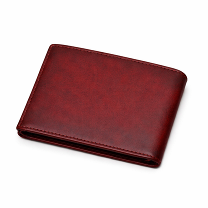 Burgundy Wallet Back