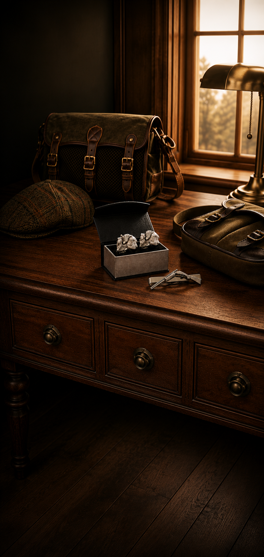 Cufflinks, Tie Slides & Lapel Pins