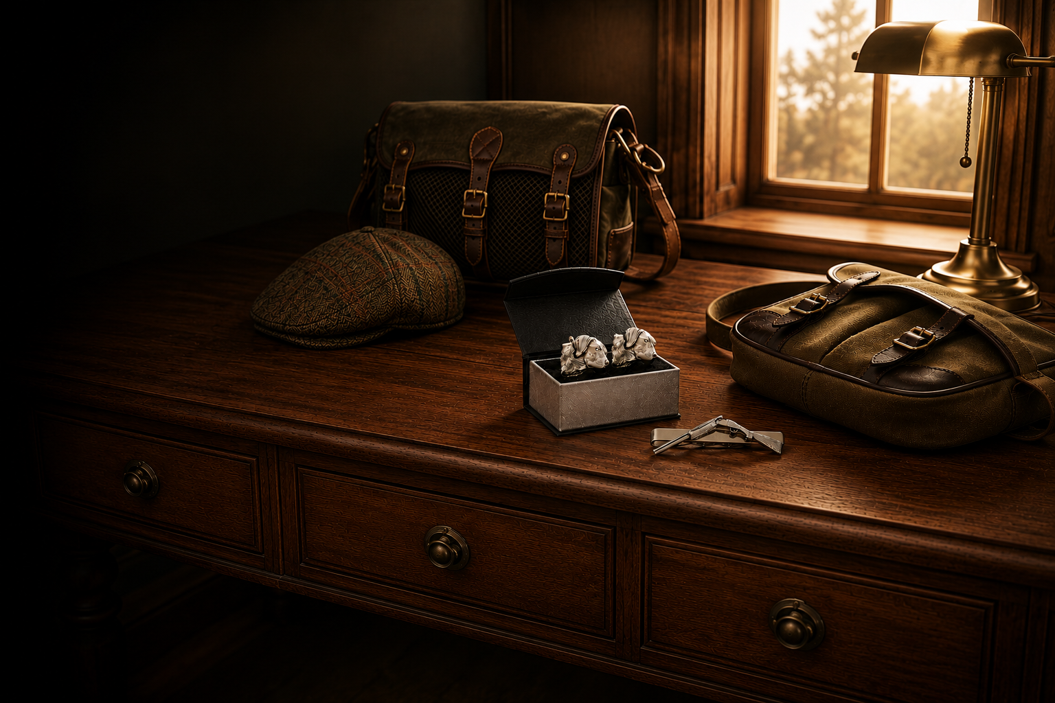 Cufflinks, Tie Slides & Lapel Pins