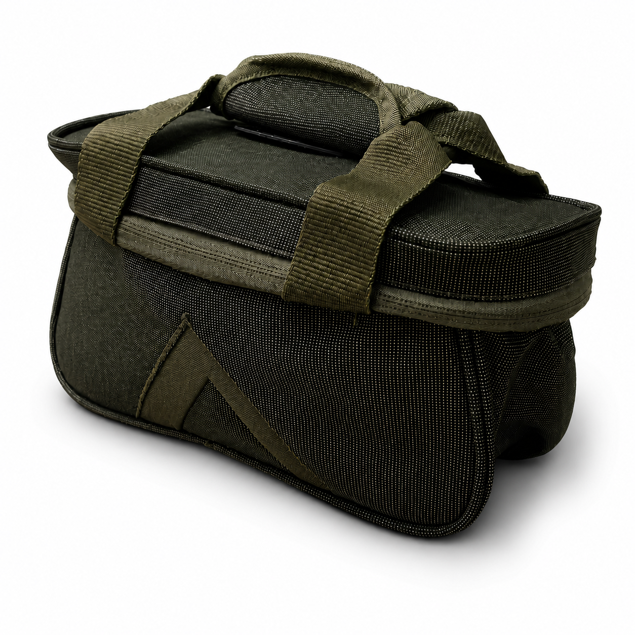 Personalised Green Canvas Shotgun Cartridge Bag