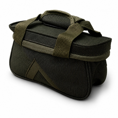 Personalised Green Canvas Shotgun Cartridge Bag
