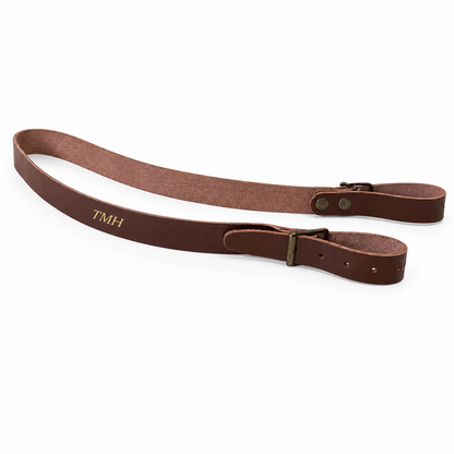 Personalised Leather Gun Sling