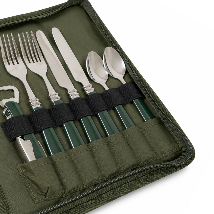 Personalised Travel Cutlery Set for Two