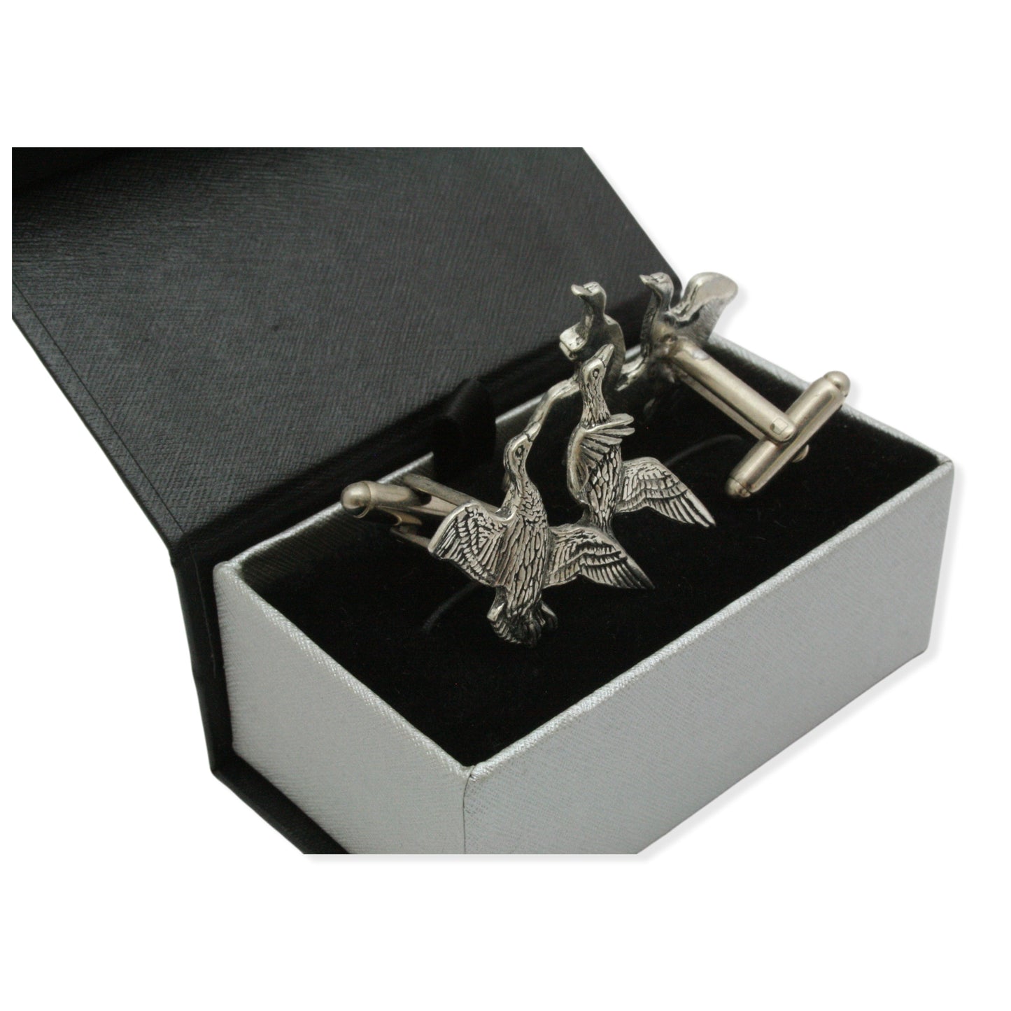 Duck Pewter Cufflinks