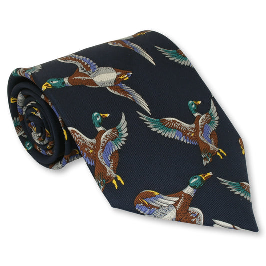 blue duck tie