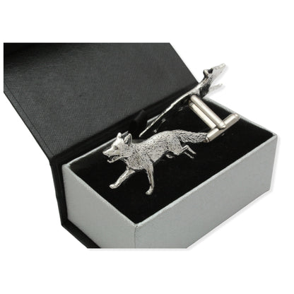 Fox Pewter Cufflinks