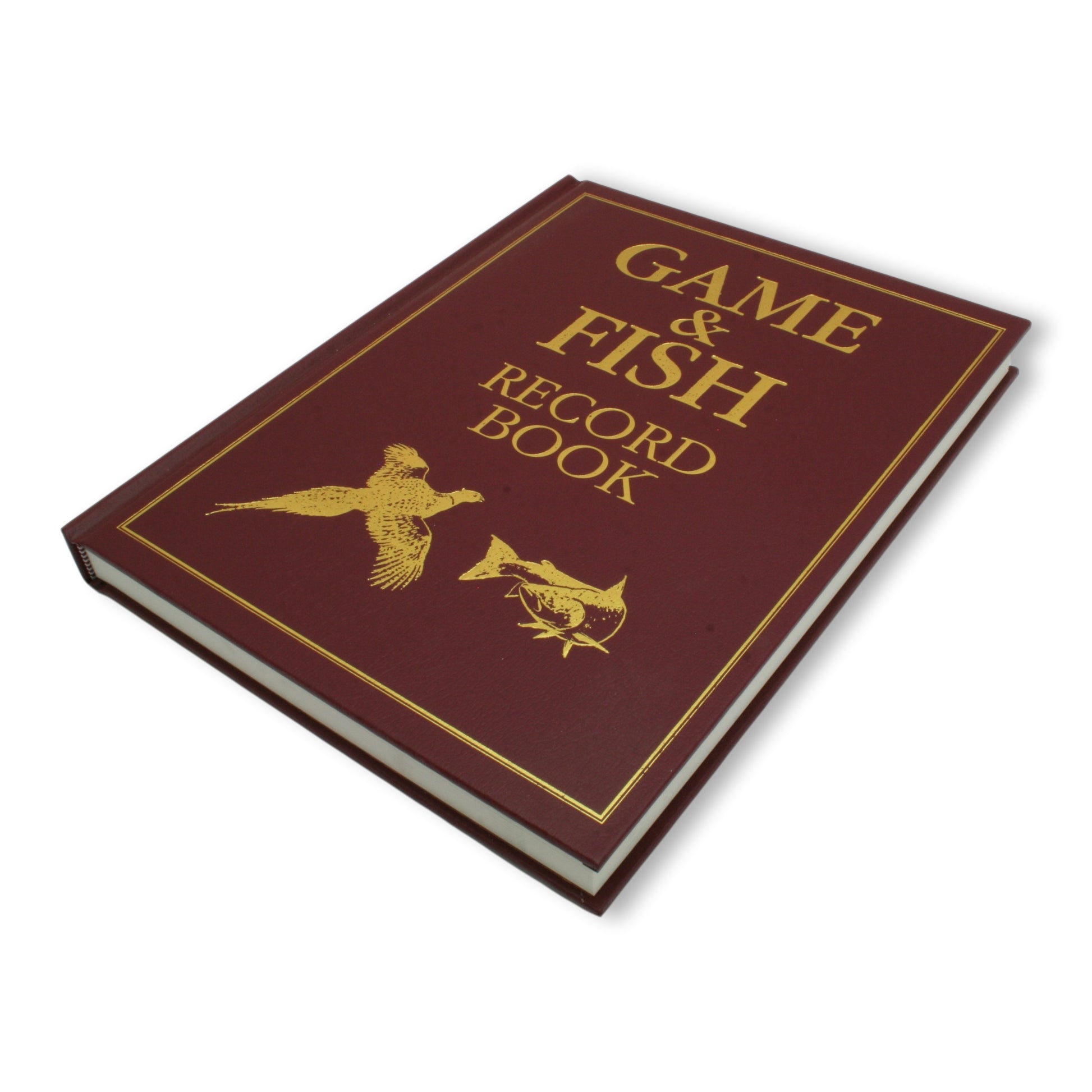 Game and fish record book