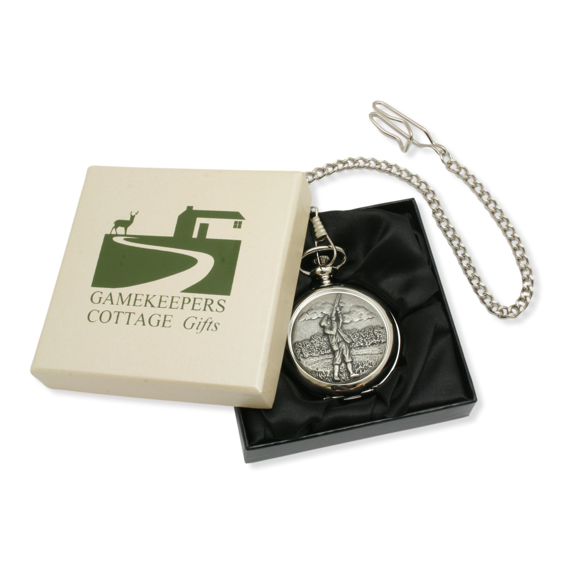 Game Shooter Pocket Watch