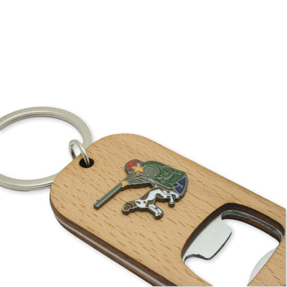 Game Shooter Keyring Bottle Opener Motif