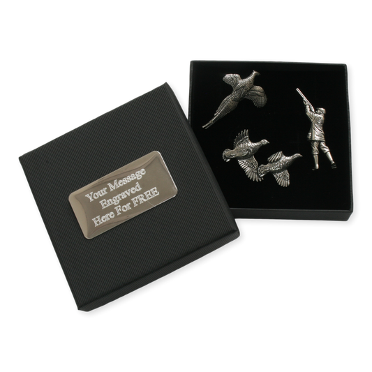 Pin Badges Shooting themed