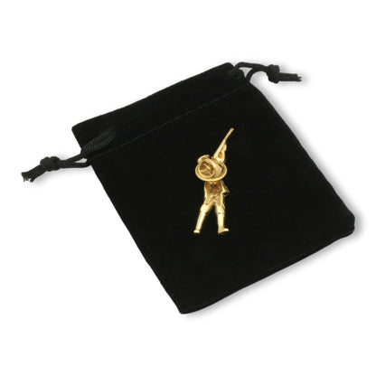 Game shooter gold badge Back