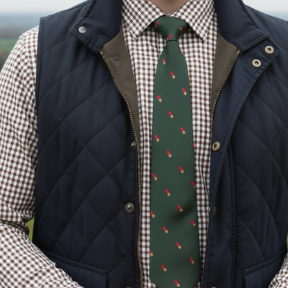 Cartridge Design Tie, Hankies & Cufflinks Gift Set