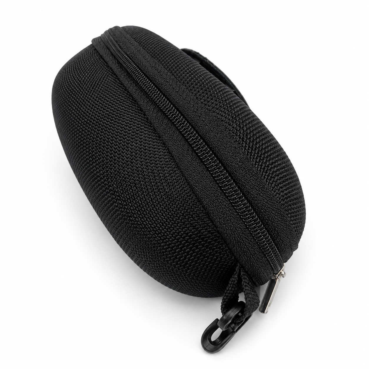 Embossed Initials Canvas Zip Glasses Case