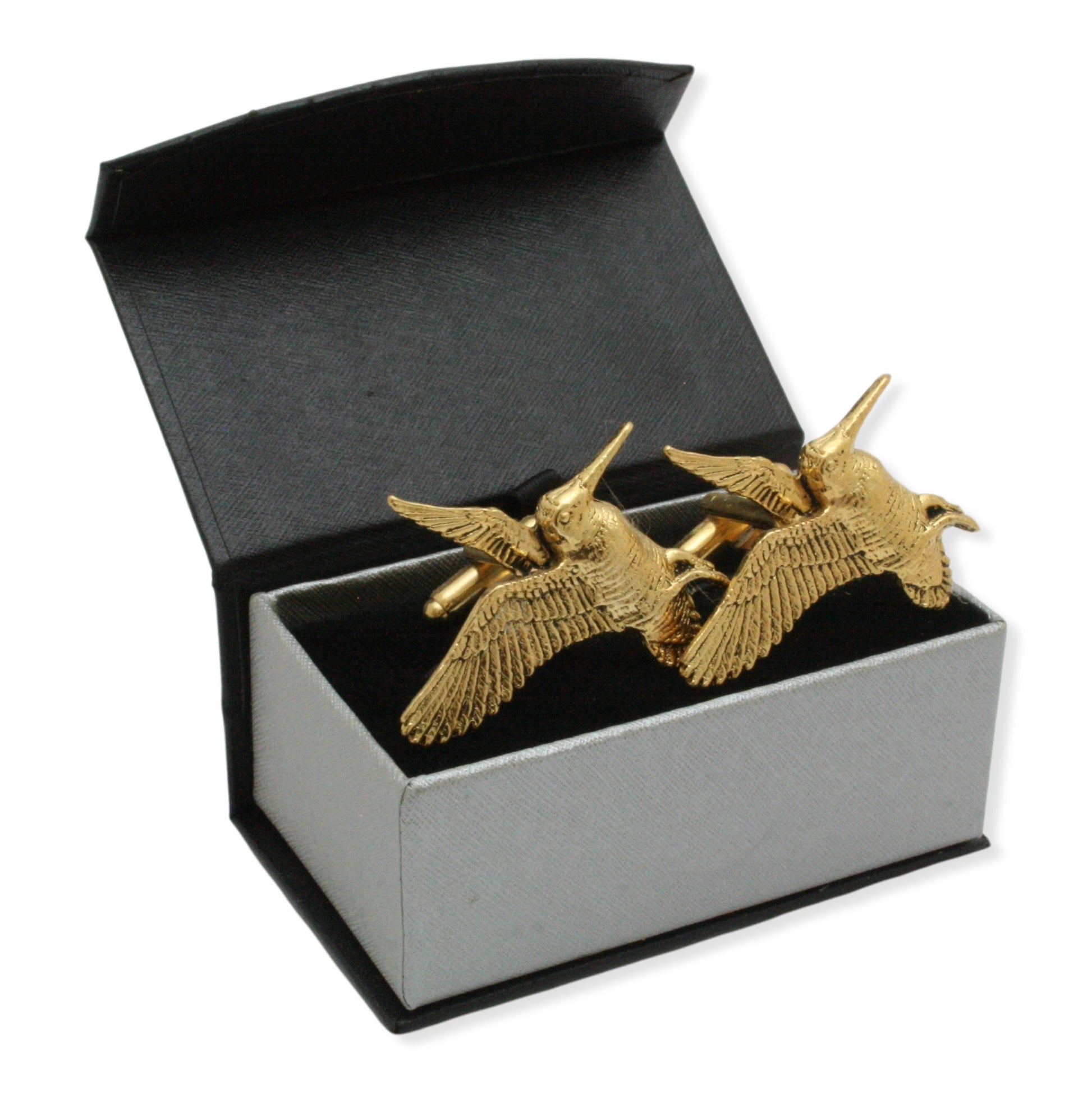 Gold Woodcock Cufflinks