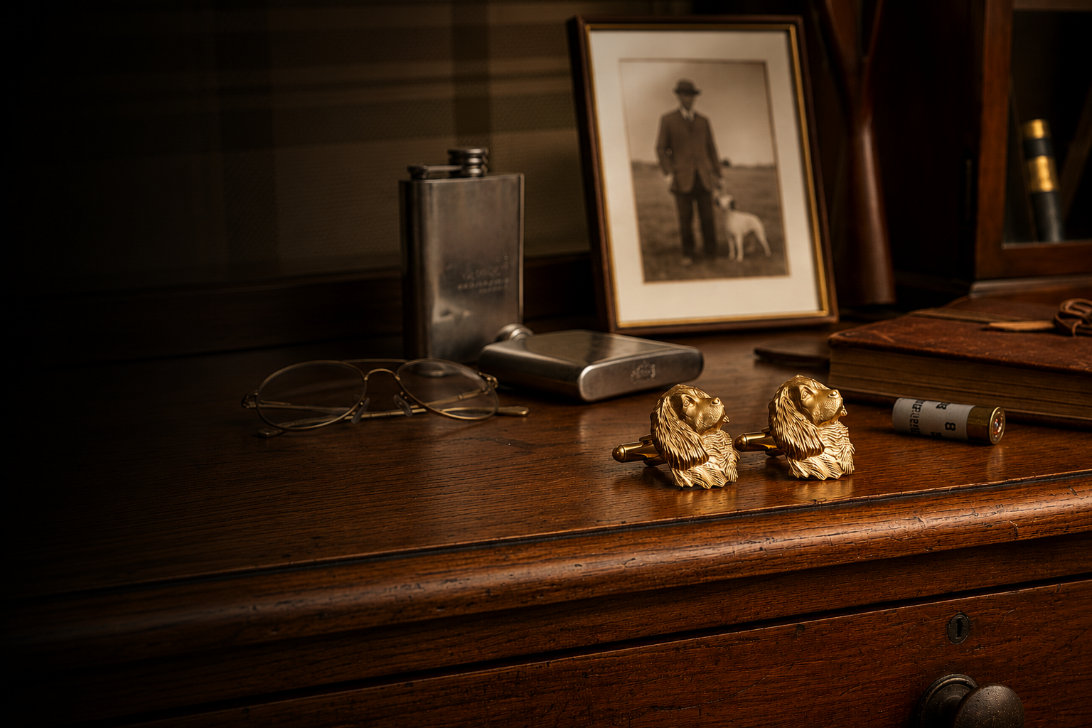 Gold Cufflinks
