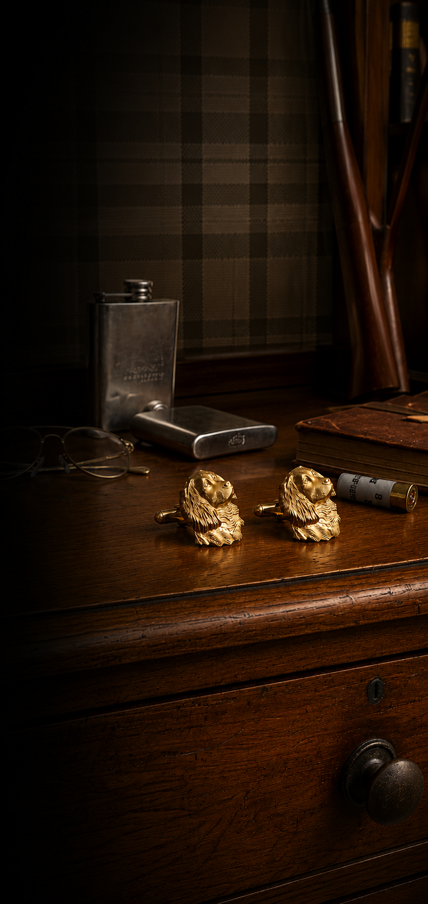 Gold Cufflinks