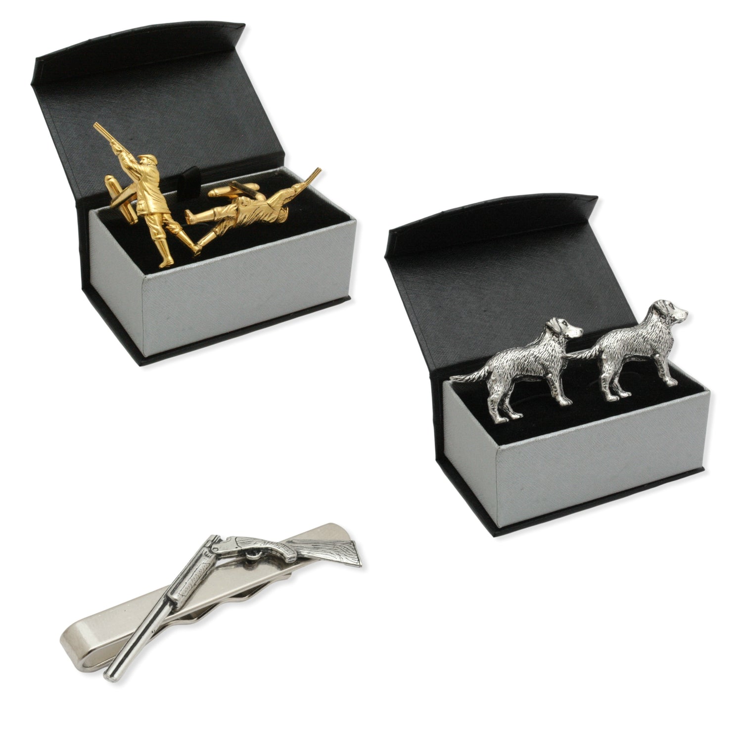 Cufflinks and Tie Clips