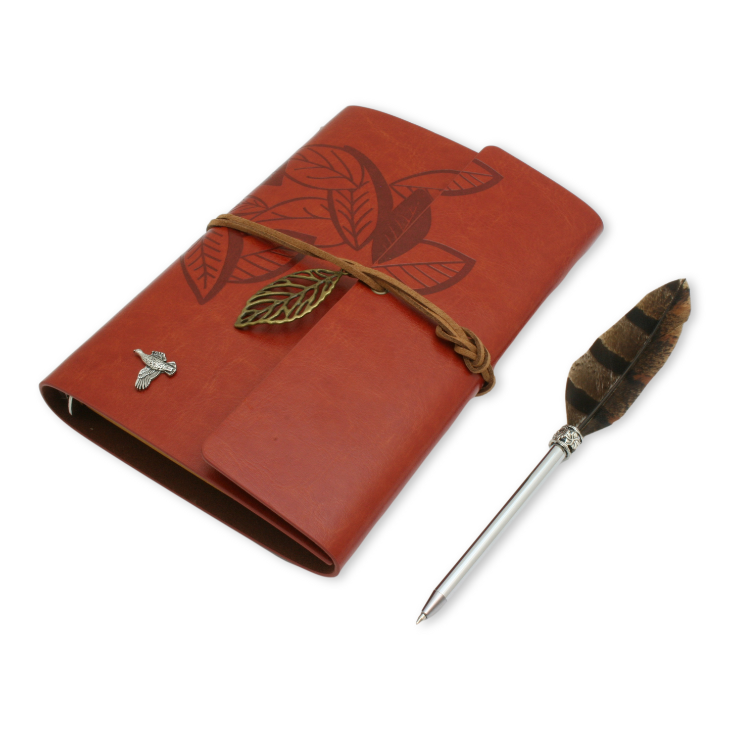 Gamebird Notebook & Quill Pen Set Gift Boxed