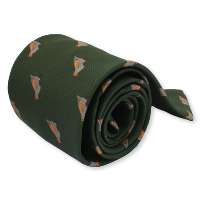 Green Partridge Tie