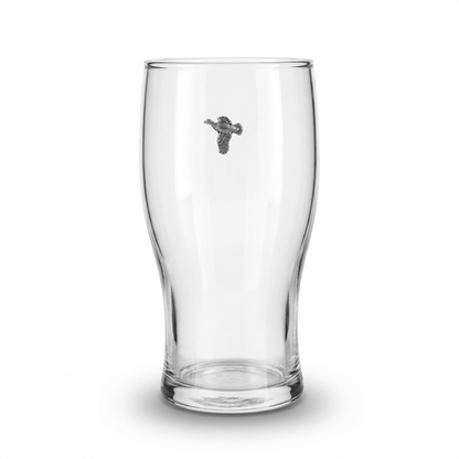 Game Shooting Tulip Pint Glass