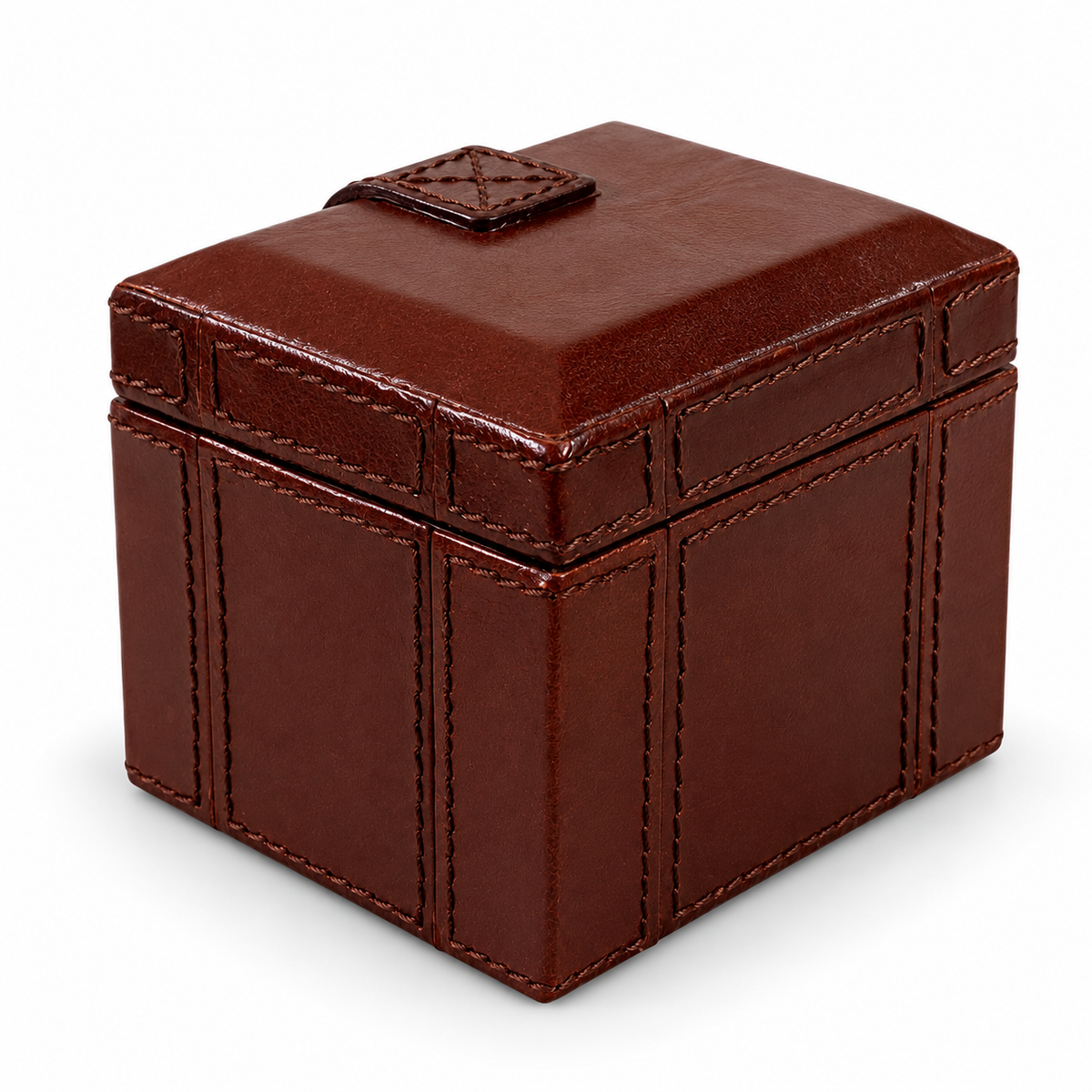 Personalised Leather Single Watch Box