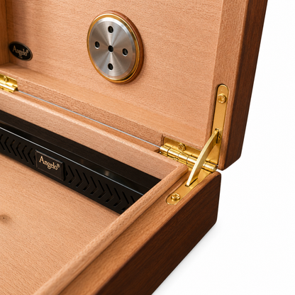 Wooden Travel Cigar Humidor Storage Case