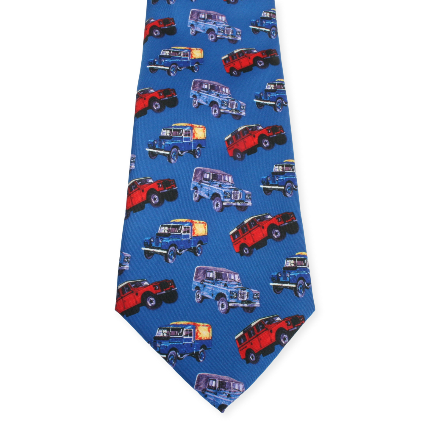 Off Roader Classic 4x4 On Blue Tie