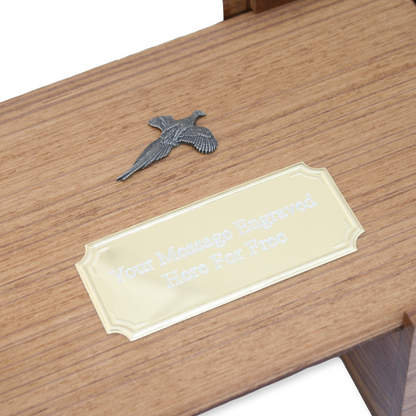 Pheasant Design storage box for accessories, gear and keepsakes Engraved