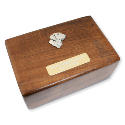 Gundogs Rosewood Ashes / Burial Urn