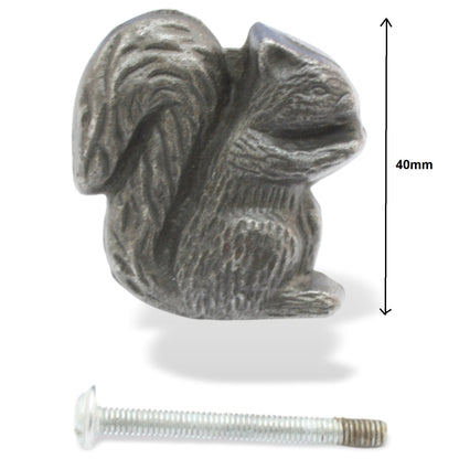 Squirrel Draw Knob Size