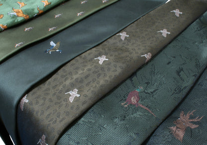 Country Themed Bisley Shooting Tie Set
