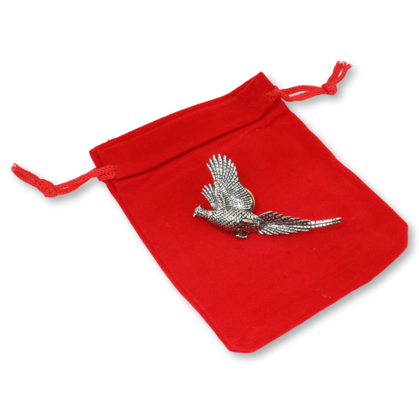 Pheasant In Flight Lapel Gamekeepers Cottage Gifts