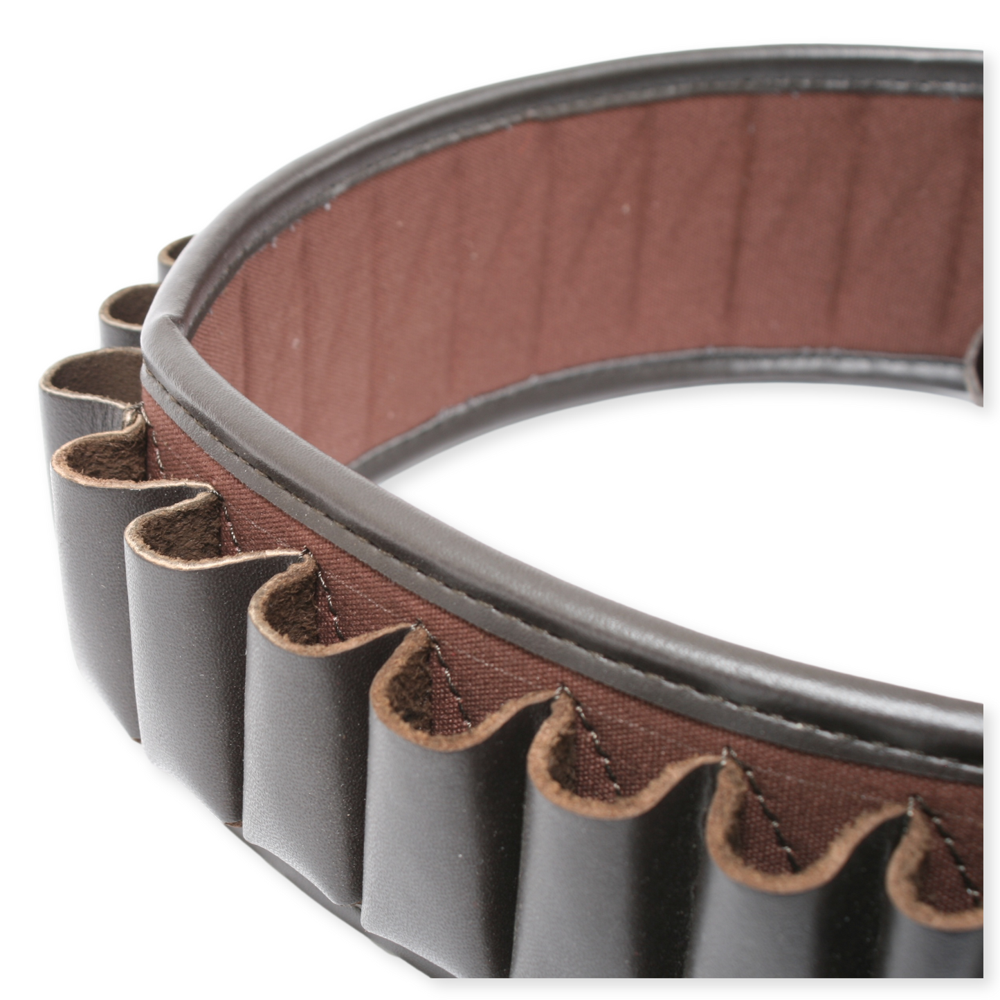 Personalised Canvas Cartridge Belt – Holds 24 Cartridges with Embossed Initials