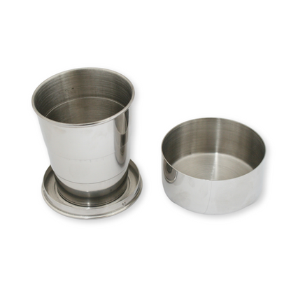Collapsing Metal Cup Pocket Size