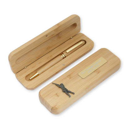 Game Shooting Wooden Pen Case With Personalised Engraving
