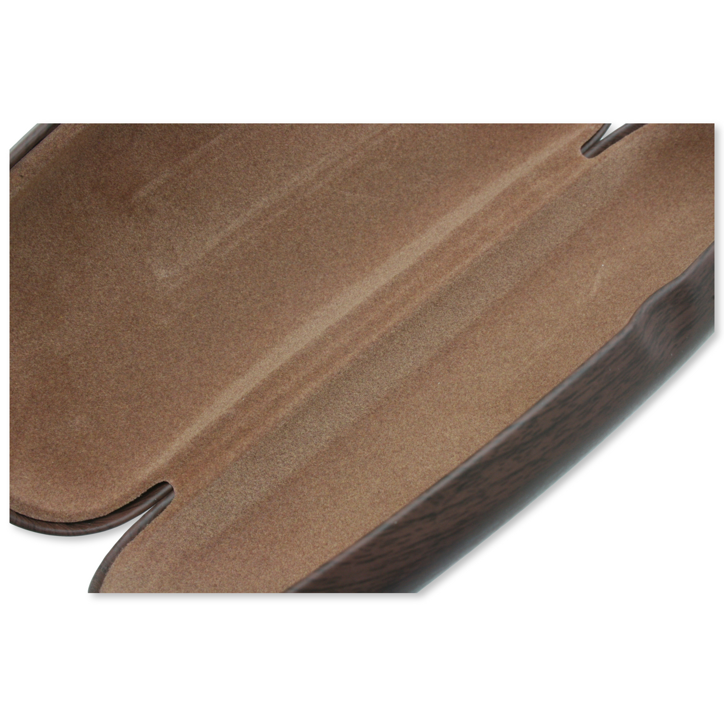 Wood Effect Hard Glasses Case With Shooter Motif