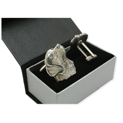 Labrador Pewter Cufflinks