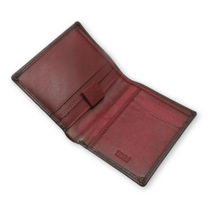 Personalised Initials Premium Brown Leather Wallet & Card Holders