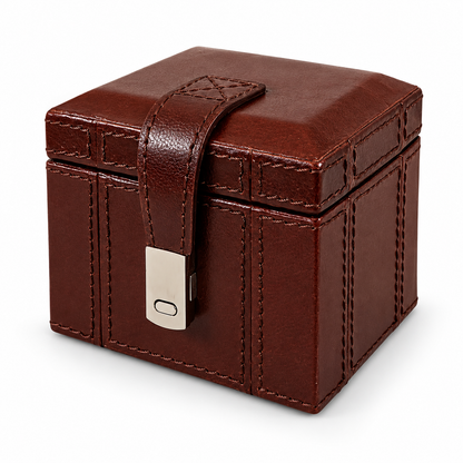 Personalised Leather Single Watch Box