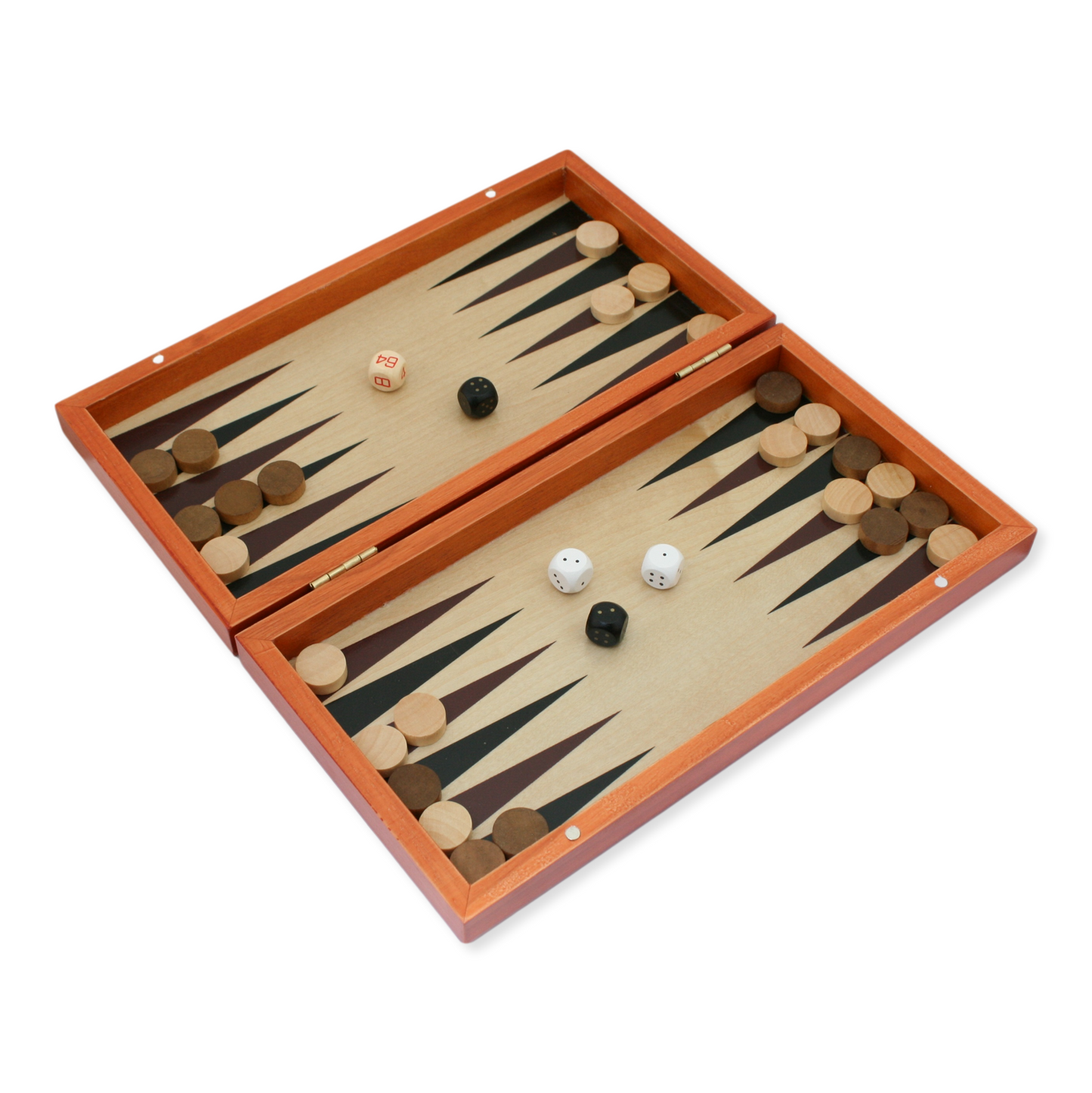 Personalised Shooting Wooden Backgammon Set