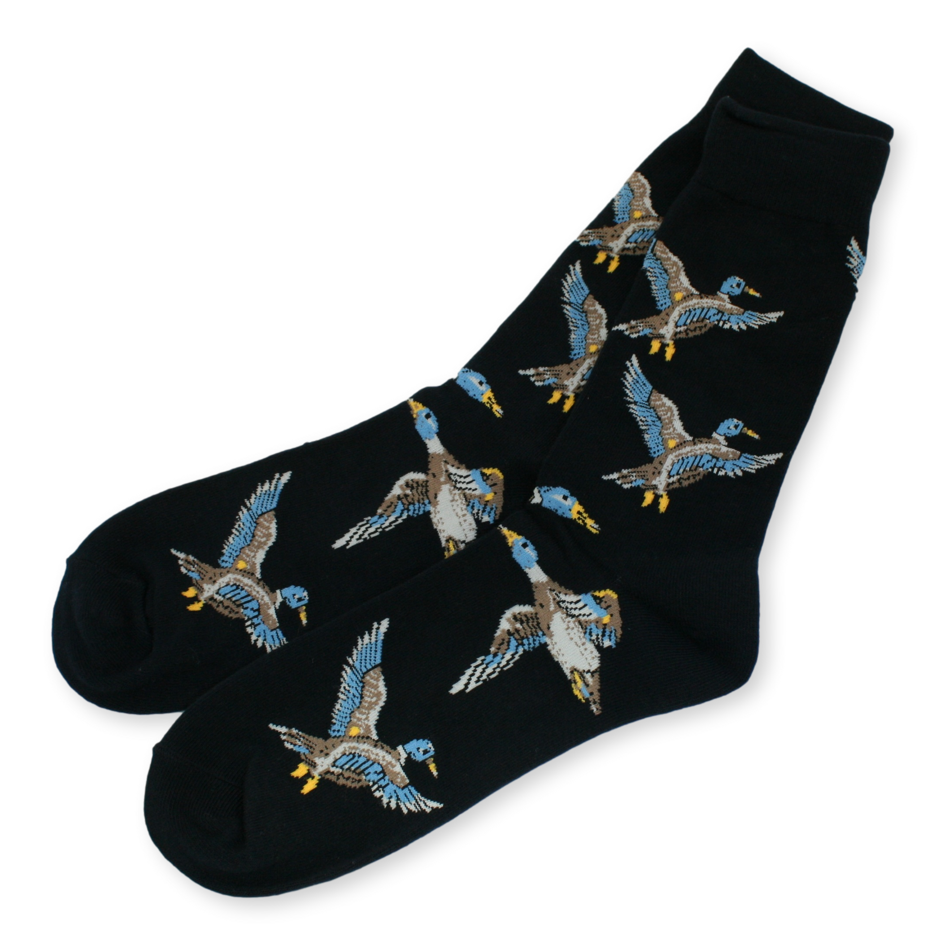Navy Mallard Socks