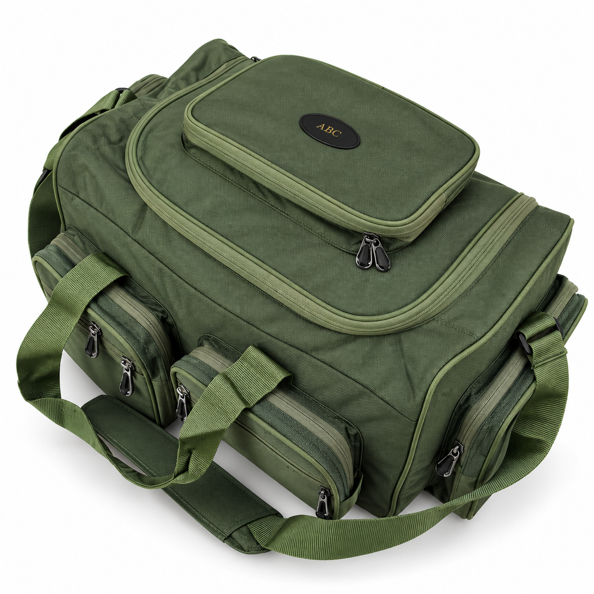 Personalised Canvas Beaters 6 Compartment Carryall Bag