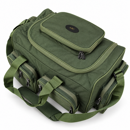 Personalised Canvas Beaters 6 Compartment Carryall Bag